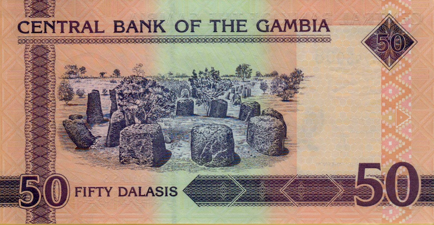Gambia 50 2018 UNC P-28/d